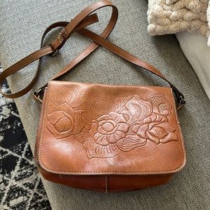 Patricia Nash Crossbody Leather Bag
